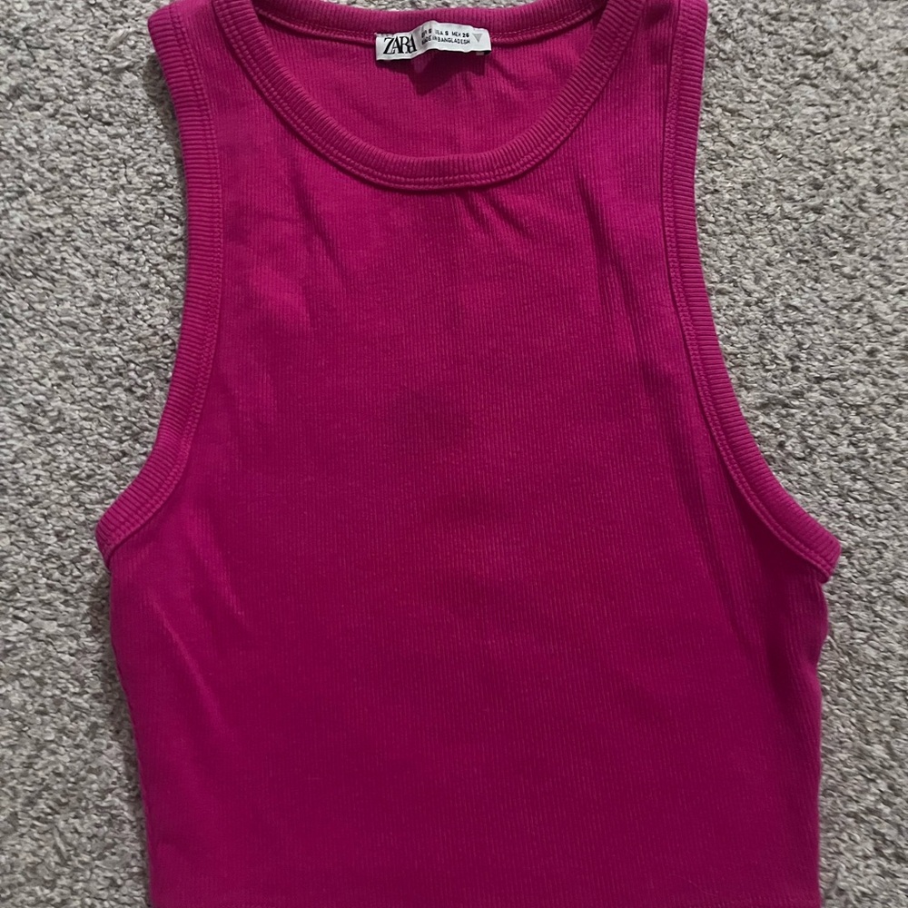 Zara Women's Pink Tank Top